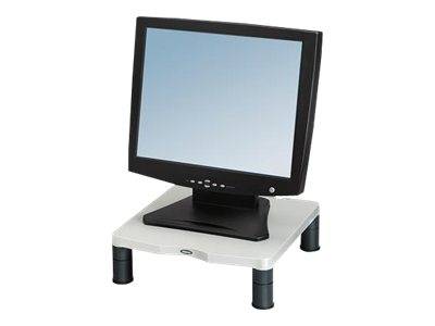 Rialzo per monitor Fellowes Riser Range Altezza: 5.1 fino a 10.2 cm Platino-3