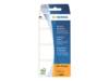 HERMA - Selbstklebende, perforierte Leporello-Adressetiketten - weiß - 67 x 35 mm - 250 Stck. (4302)