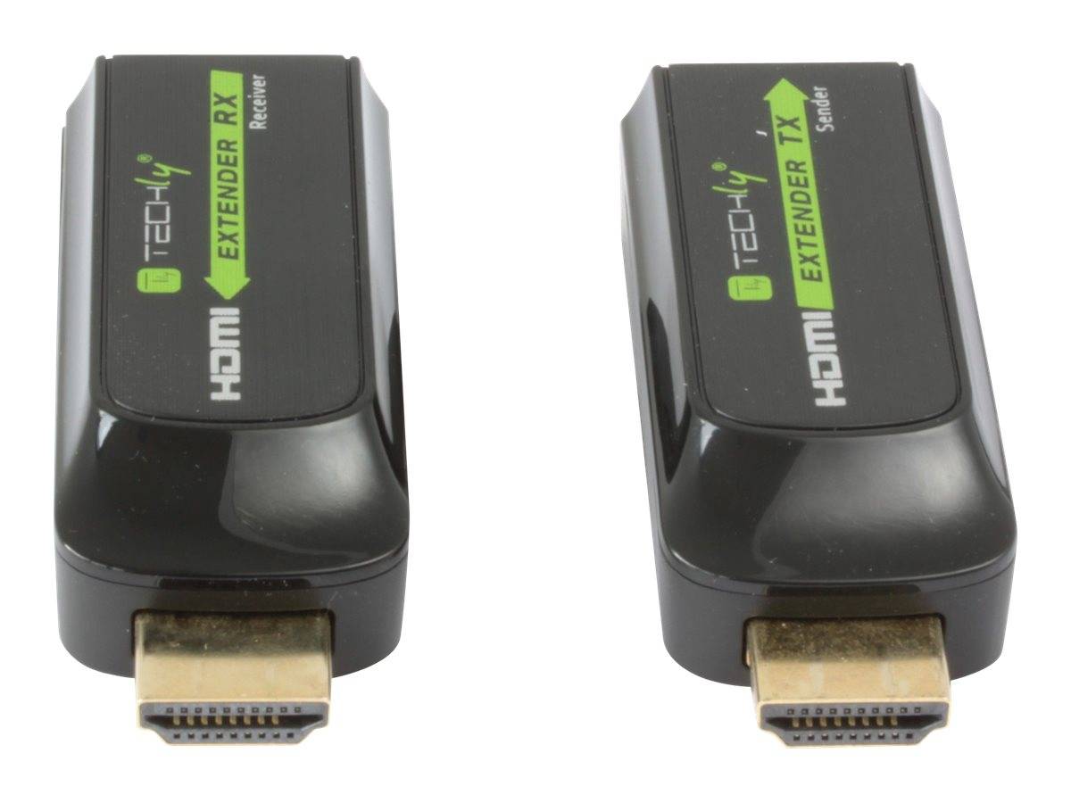 Techly IDATA EXT-E70S moltiplicatore AV Trasmettitore e ricevitore AV Nero IDATA EXT-E70S-7