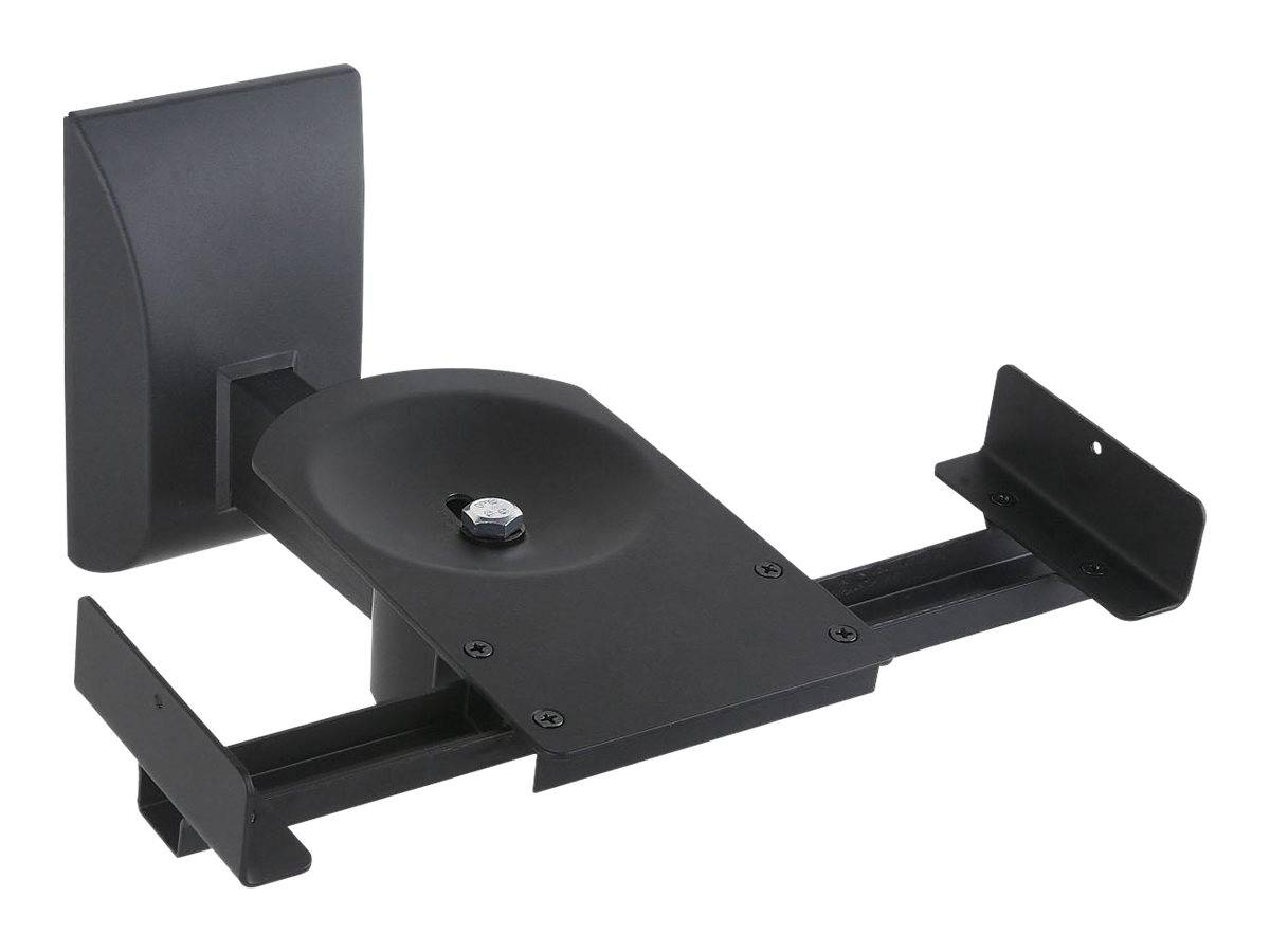 Coppia Staffe Speakers a Parete fino a 25kg Nero-0