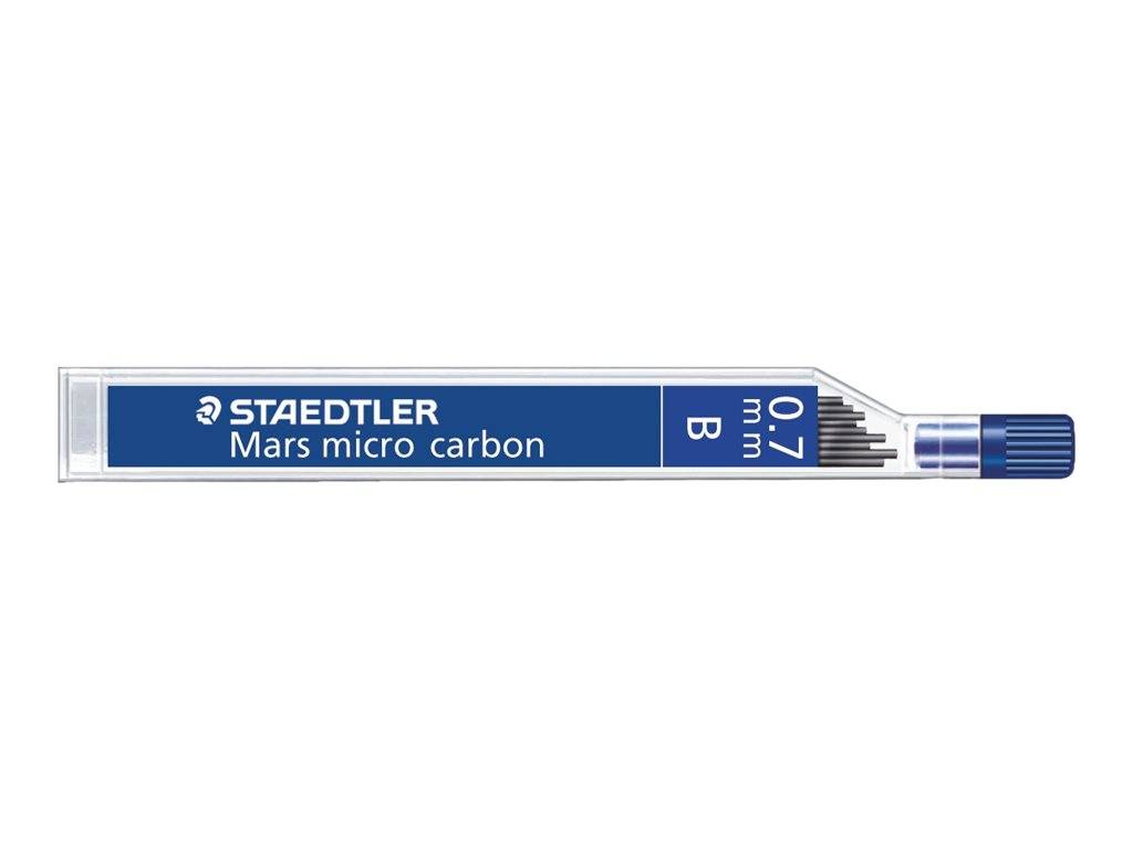 Staedtler Mars micro carbon 250 0.7mm mina B (Stifter Mars Micro 07mm B 12 stifter)-0