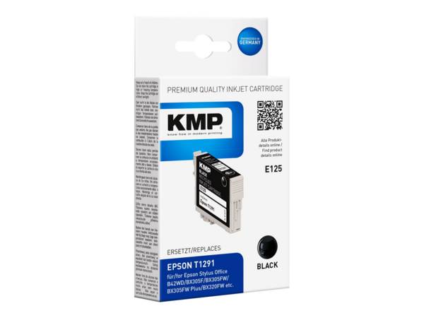 Cartuccia per stampante KMP E125 nera compatibile con EPSON T1291L