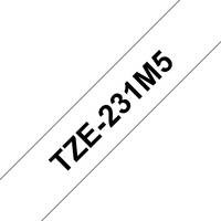Brother TZe-231 - Adesivo - Nero su bianco - Rotolo (1,2 cm x 8 m)-3