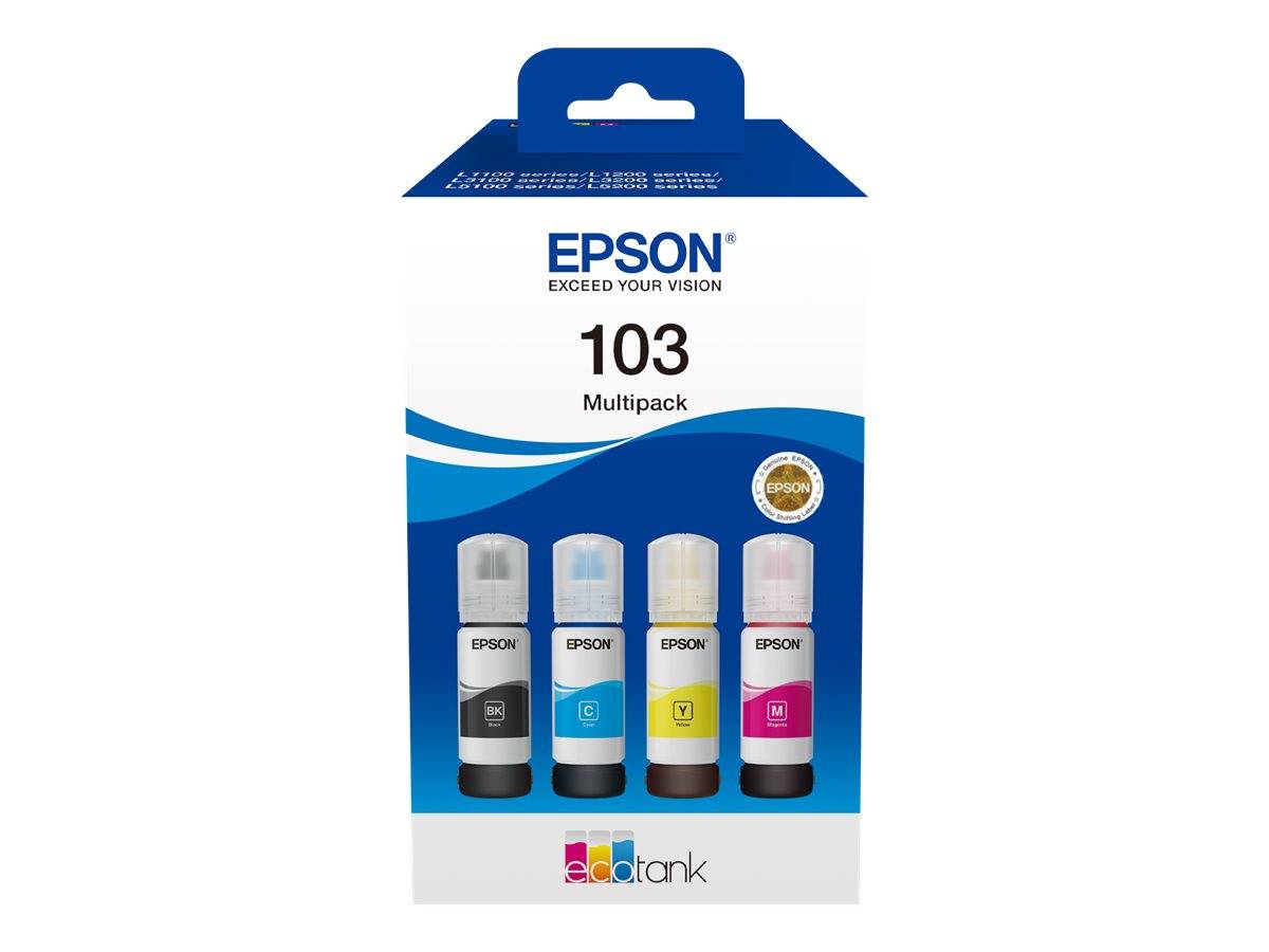 Epson c13t00s64a cartuccia d\`inchiostro 4 pz originale nero, ciano, magenta, giallo-0