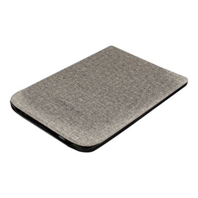 PocketBook Shell series - Flip-Hülle für eBook-Reader - Kunststoff, Polyurethan, Microfiber - Grau - für PocketBook Basi-0