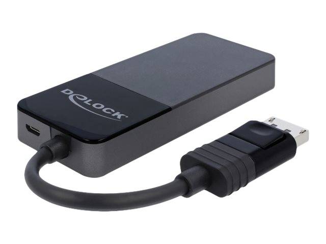 Delock DisplayPort 1.4 Splitter 1 x DisplayPort to 3 x HDMI MST-0