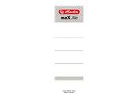 herlitz Ordneretiketten maX.file weiß - 10 Stück-0