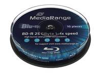 MediaRange MR499 disco vergine Blu-Ray BD-R 25 GB 10 pz (MediaRange - BD-R x 10 - 25 GB - lagri)-1