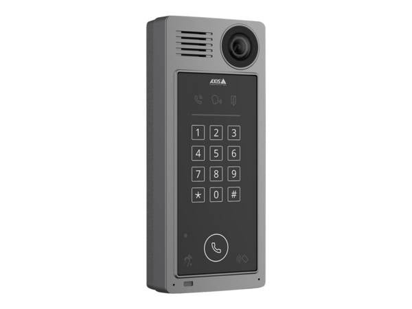 Axis A8207-VE MkII Nero, Grigio (AXIS A8207-VE MKII - DOOR STATION 6MP CAM RFID READER)