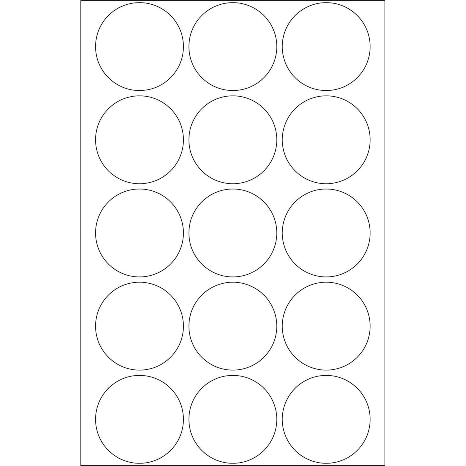 Etichette foil HERMA chiusura label.ÃƒÆ’32,trasp. 32,0 x 32,0 mm Trasparente-7