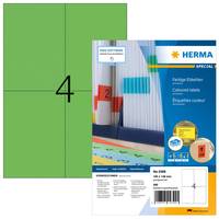 HERMA SuperPrint - Selbstklebende Etiketten - grün - A6 (105 x 148 mm) - 400 Stck. (4399)-5