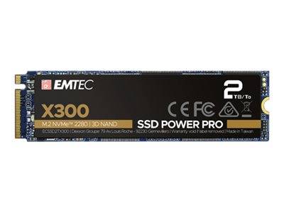 Emtec X300 2 TB M.2 PCI Express 3.0 NVMe 3D NAND (X300)-0