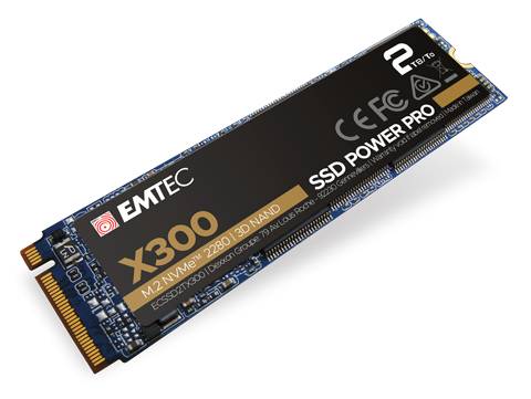 Emtec X300 2 TB M.2 PCI Express 3.0 NVMe 3D NAND (X300)-5