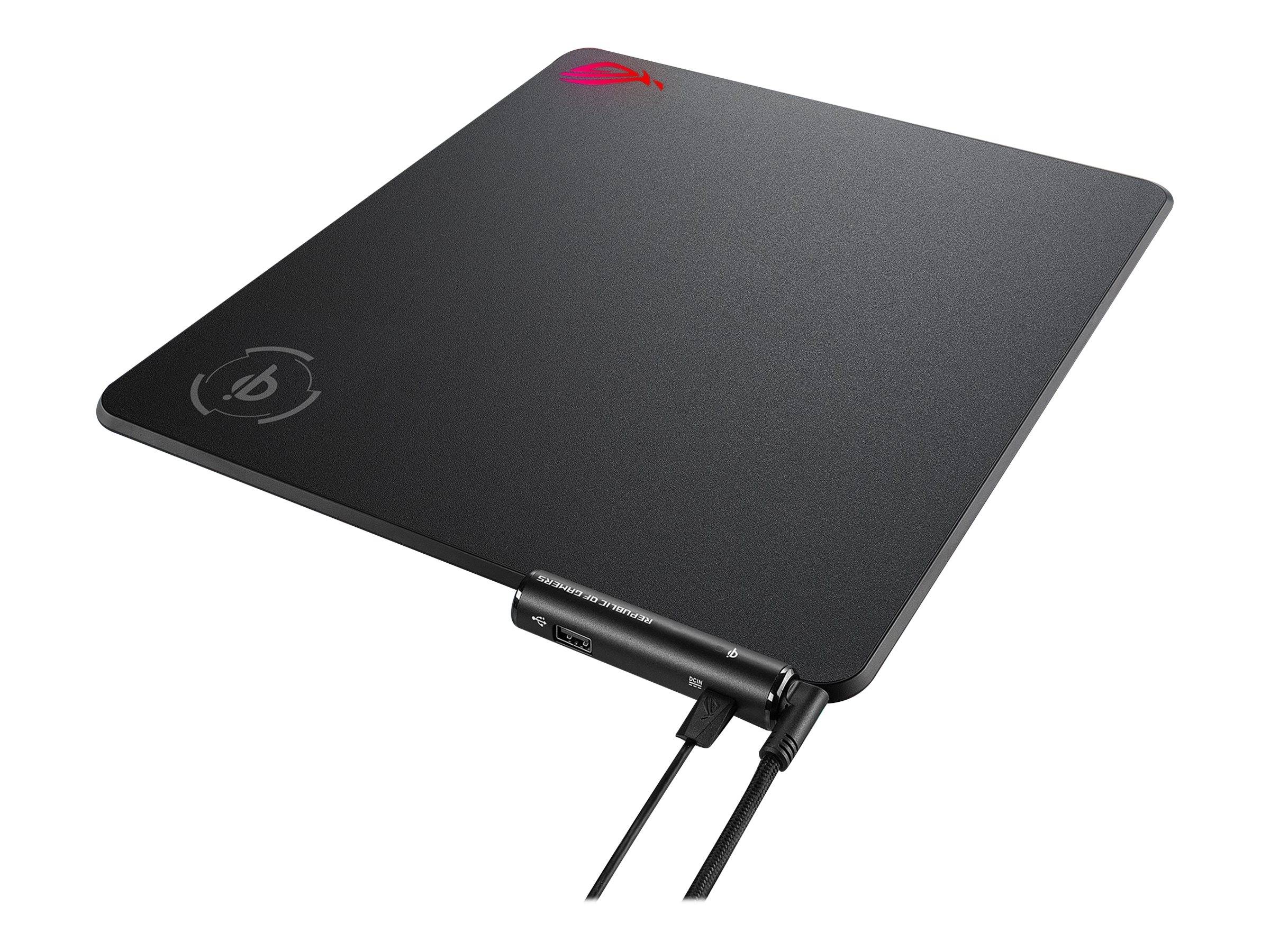 ASUS ROG Balteus Qi Tappetino per mouse per gioco da computer Nero-6
