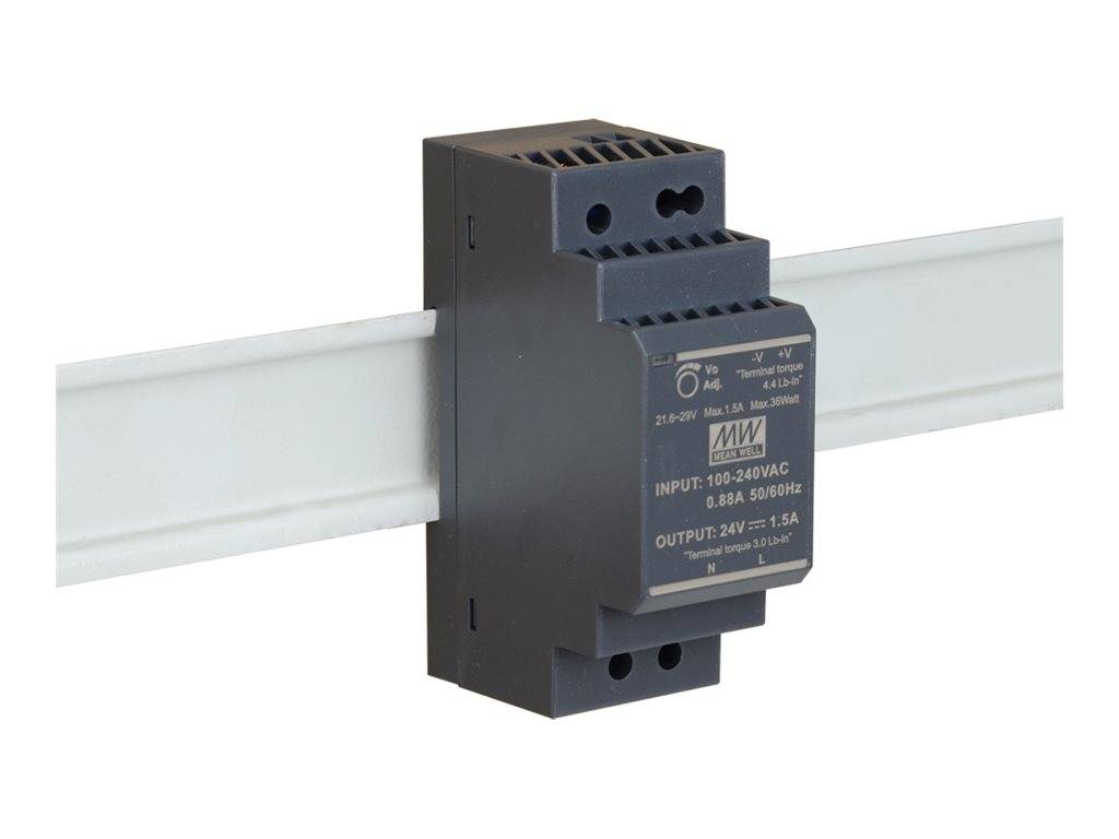 D-Link DIS-H30-24 D-LINK - Mean Well DIS-H30-24 - Netzteil (DIN-Schienenmontage möglich) Alimentatore-5