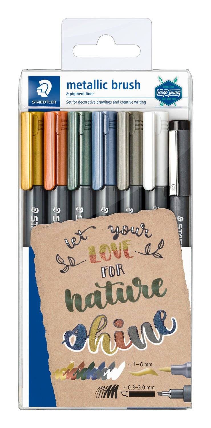 STAEDTLER 8321 - b?rstepen og fineline-1