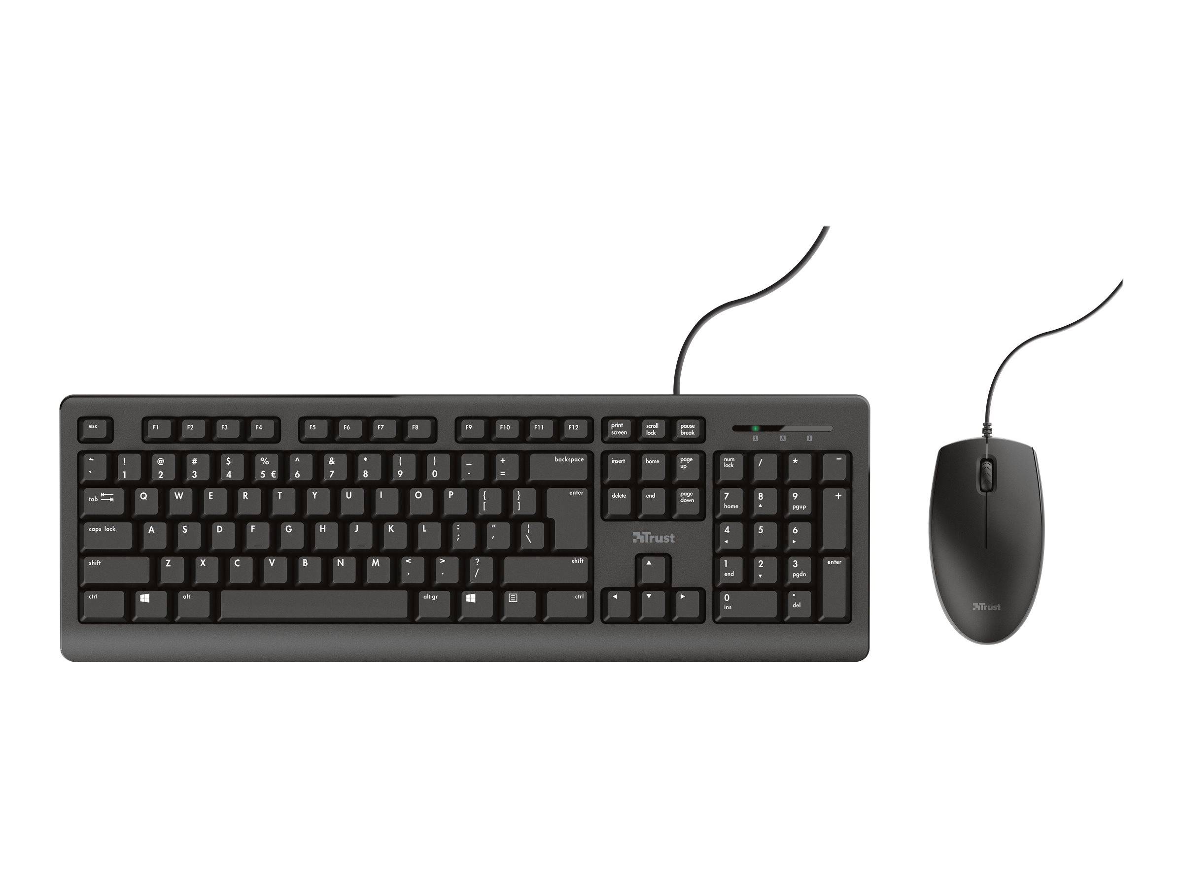 Trust Primo Tastatur USB QWERTZ Deutsch Schwarz (23973)-8