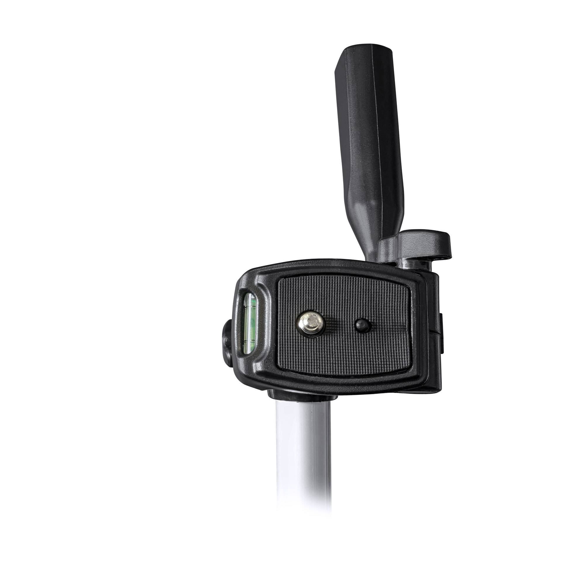 inLine Ministativo Altezza operativa=36 - 130 cm Argento Livella a bolla-5