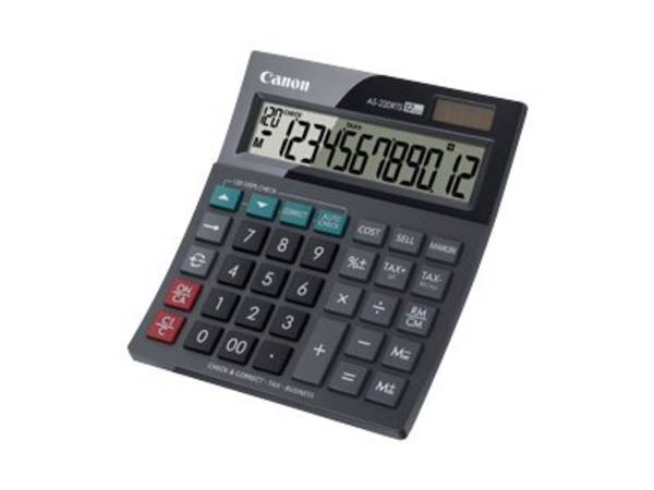 Canon AS-220RTS calcolatrice Desktop Calcolatrice con display Nero