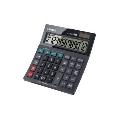 Canon AS-220RTS calcolatrice Desktop Calcolatrice con display Nero-0