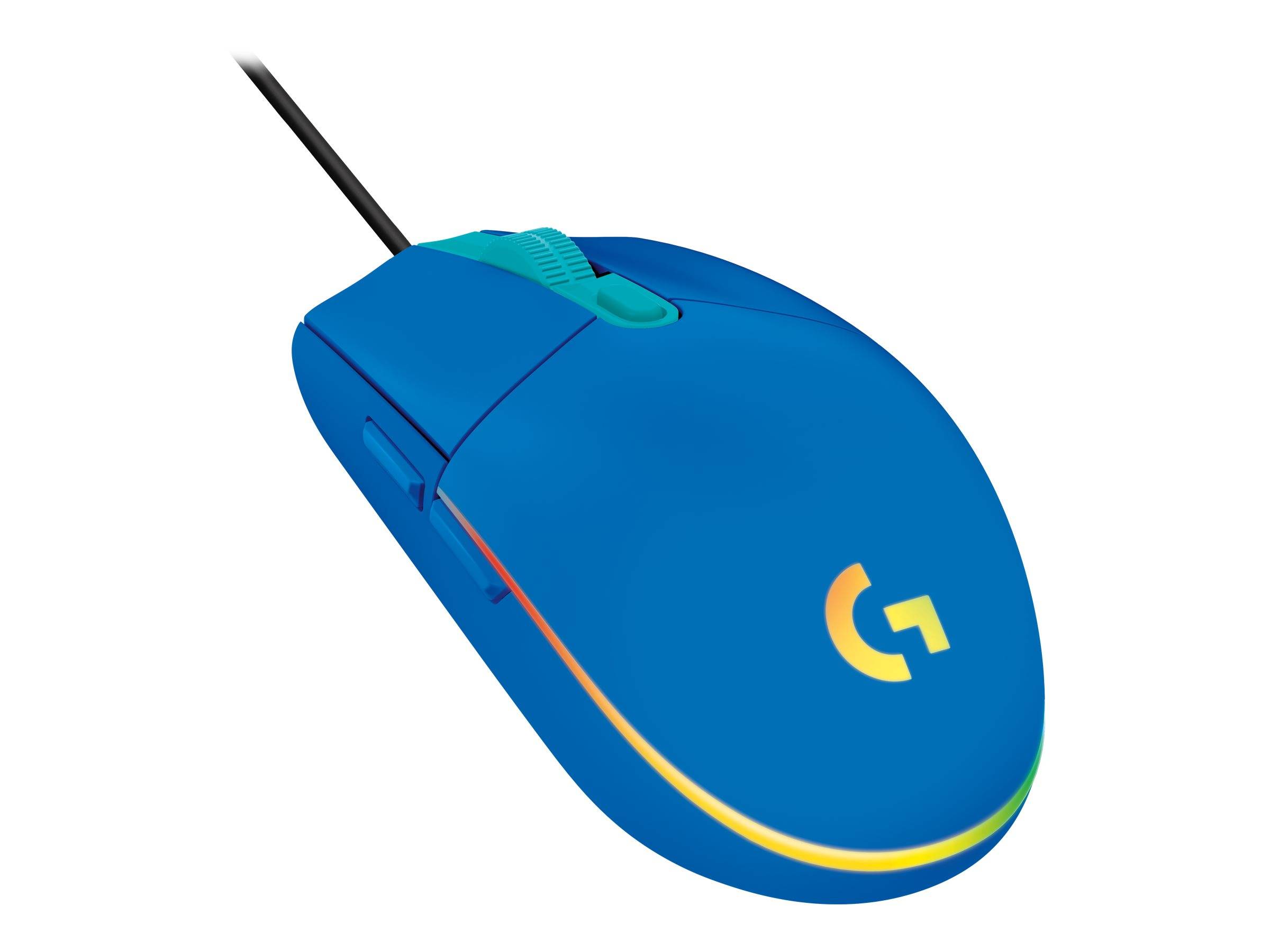 G203 LIGHTSYNC GAMING MOUSE - BLUE