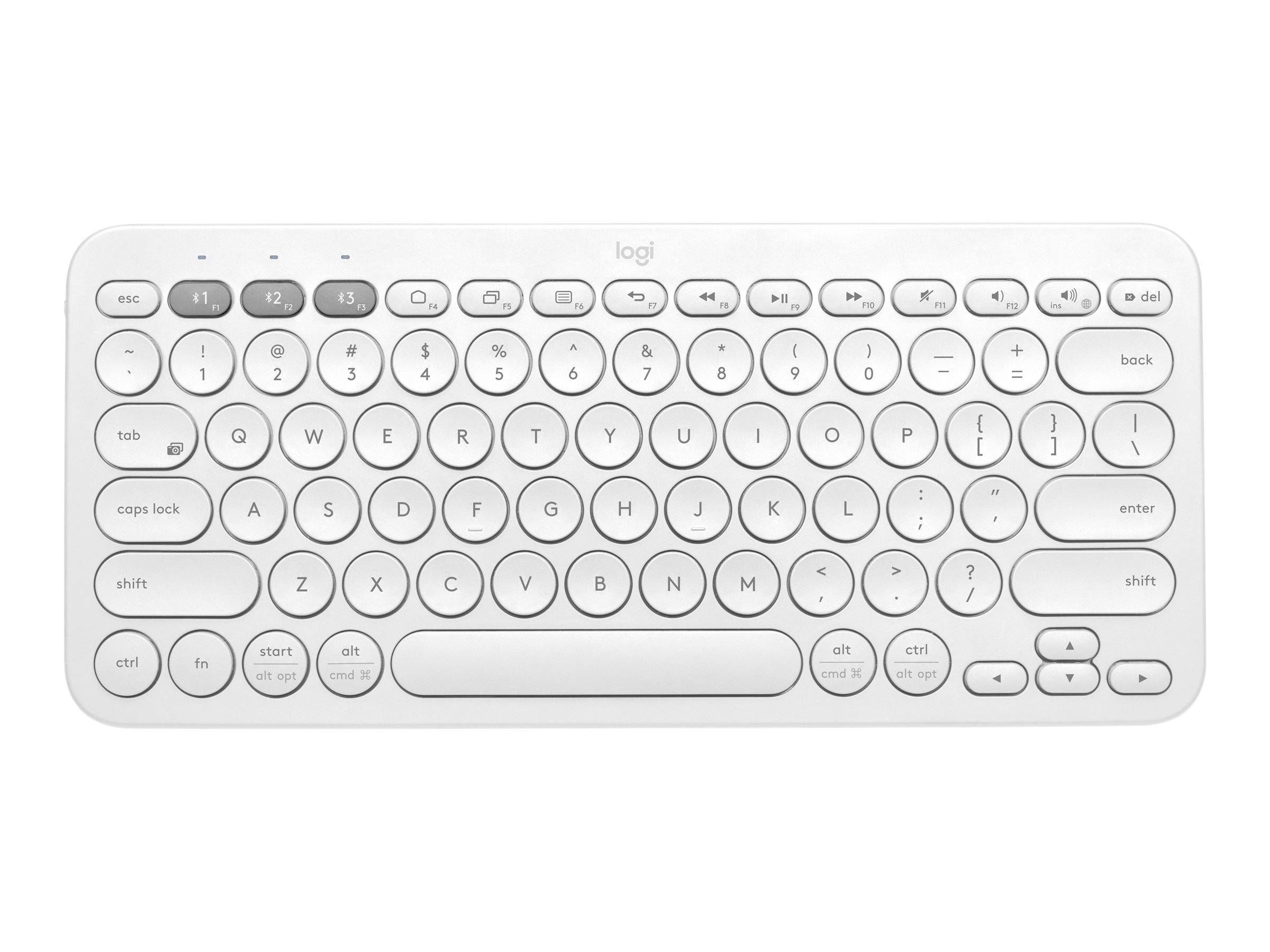 Tastiera Bluetooth multidispositivo Logitech K380-0