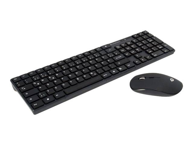 Conceptronic Orazio tastiera RF Wireless QWERTY Tedesco Nero-6
