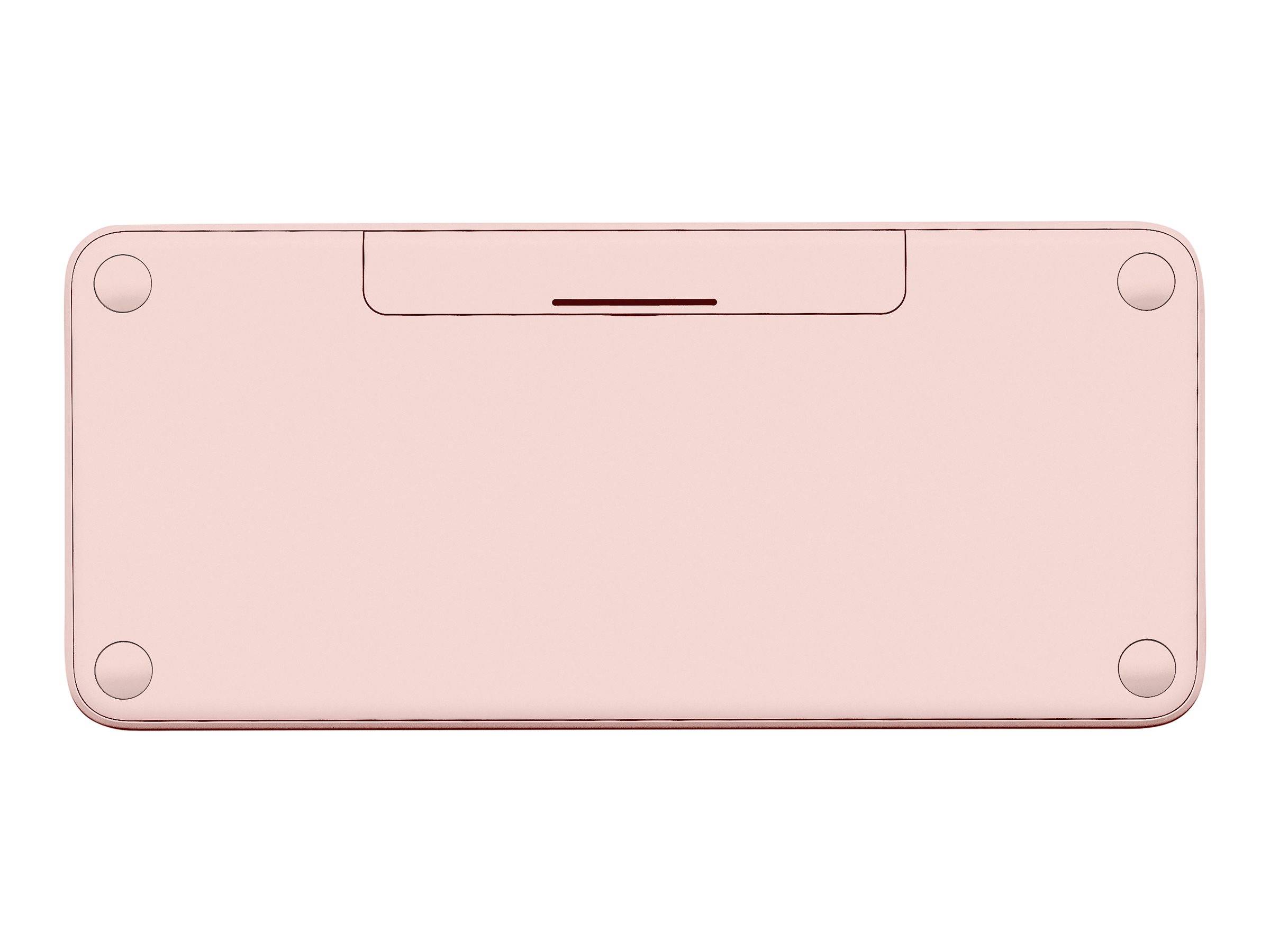 Logitech K380 Multi-Device tastiera Bluetooth QWERTZ Tedesco Rosa-6