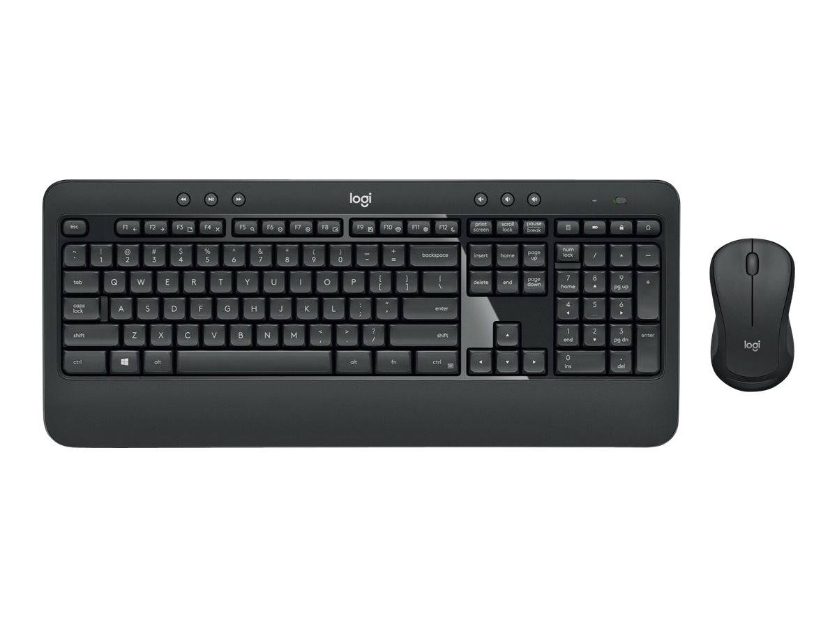 Logitech MK540 Advanced Senza fili Kit tastiera, mouse A prova di schizzi Tedesco, QWERTZ Nero, Bianco-6