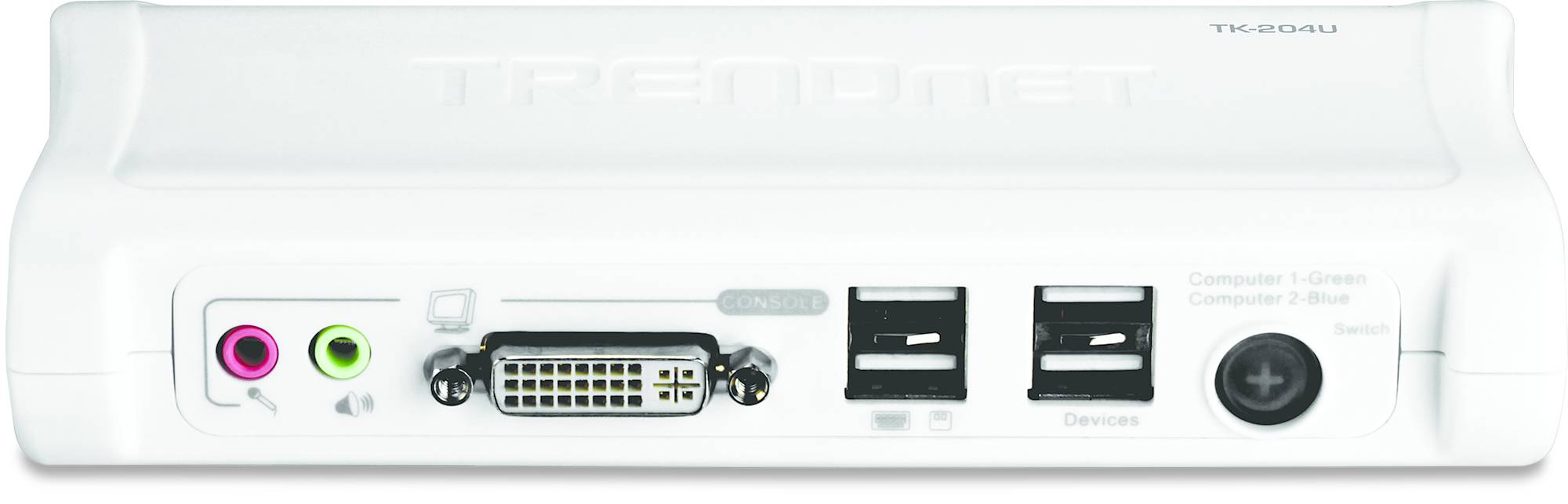 TRENDnet TK-204UK Switch KVM a 2 porte DVI USB con kit audio-8