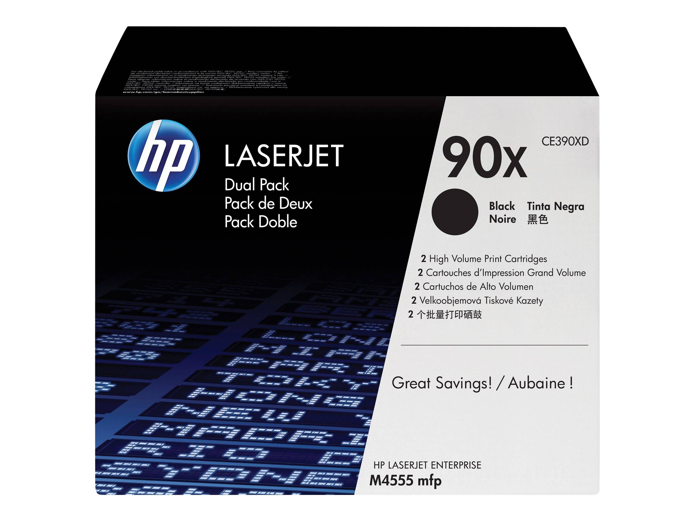HP Toner 90X Originale Nero 24000 pagine CE390XD-0
