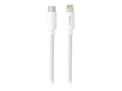 PNY C-TC-LN-W01-10 cavo Lightning 3 m Bianco (PNY Lightning-kabel - Lightning / USB)-0