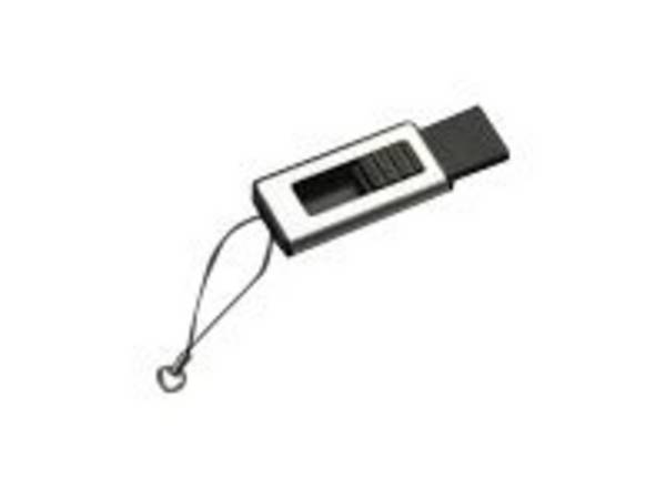 MediaRange MR913 unità flash USB 128 GB USB tipo A 2.0 Nero, Argento (MediaRange USB Micro-Drive - USB flash)