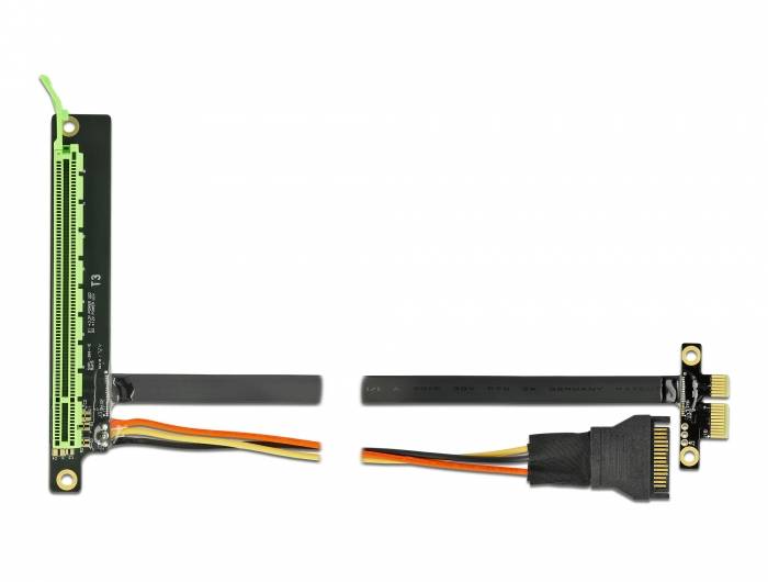 Delock Riser Karte PCI Express x4 zu x4 mit flexiblem Kabel 30 cm (85768)-8