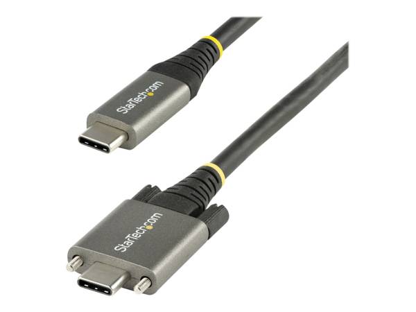 StarTech.com Cavo USB-C con viti di bloccaggio laterali da 1m - Cavo da USB-C a