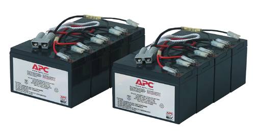 APC by Schneider Electric APC Batteria per UPS Sostituisce la batteria originale (originale) RBC12 Adatto per marchi APC-6