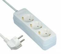 REV Tischsteckdose 3-fach 1,4 m weiß (512342555)-4
