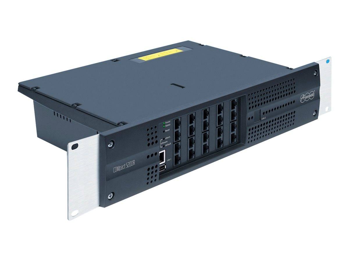 Auerswald COMpact 5200R dispositivo di accesso ISDN Cablato (COMPACT 5200R 19IN-0