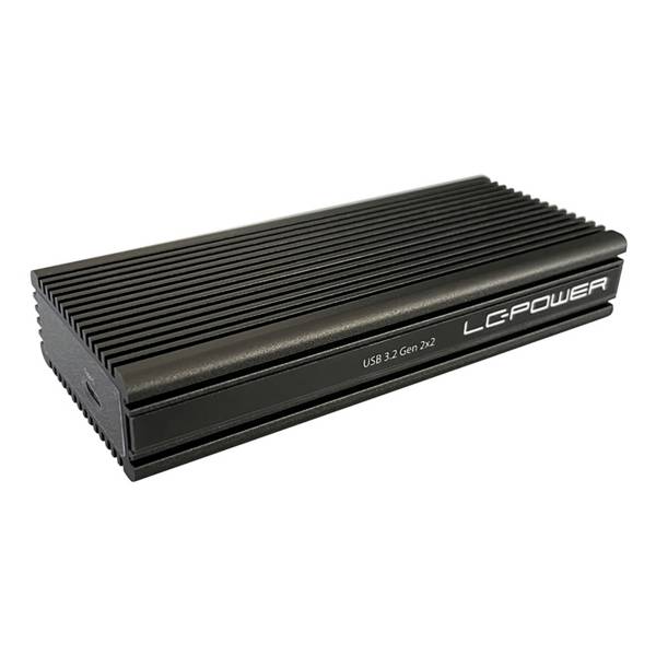 Custodia LC-POWER USB-C per un NVMe USB32 Gen 2x2