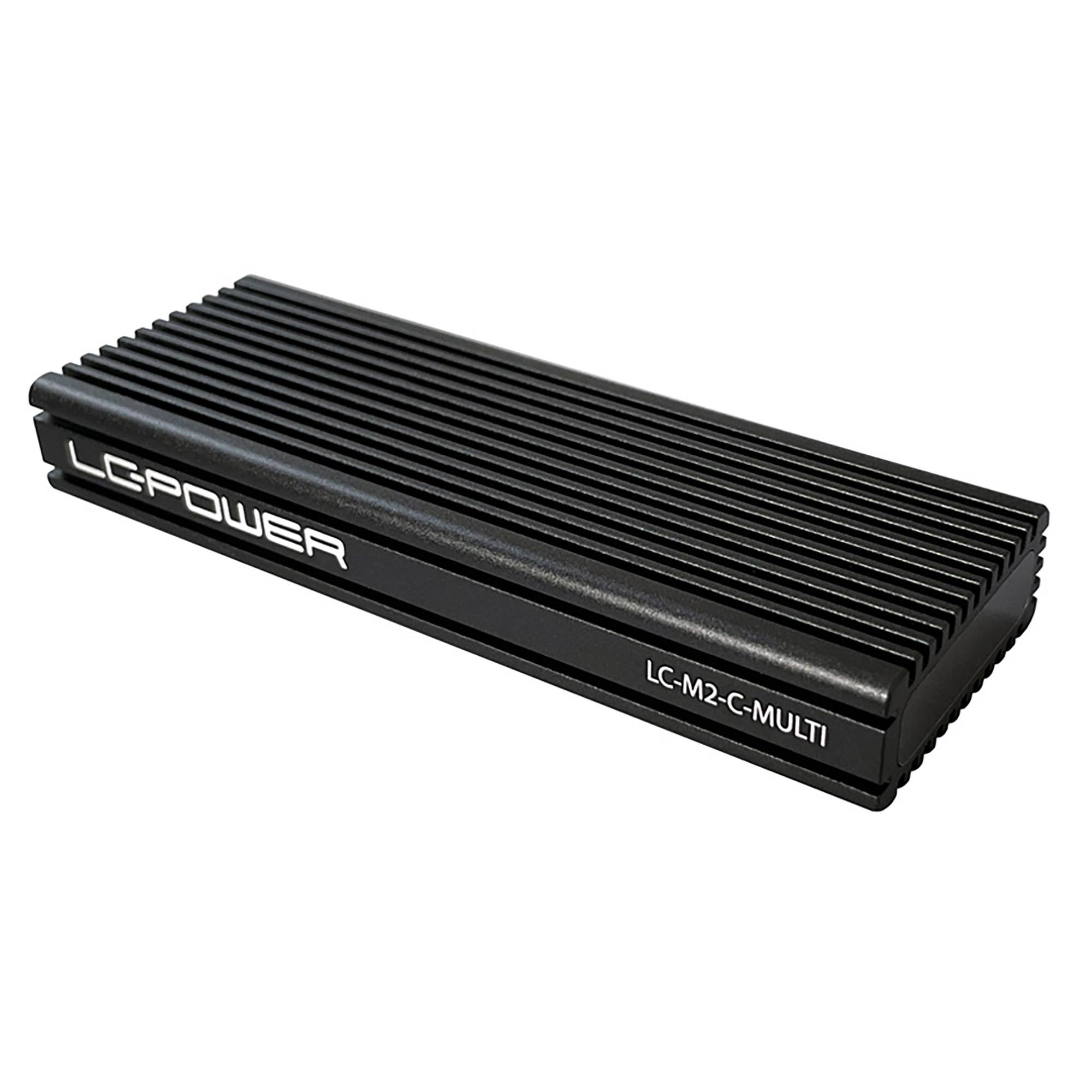 Scheda LC Power Ekstern Lagringspakning USB 3.2 (Gen 2) M.2 NVMe-5