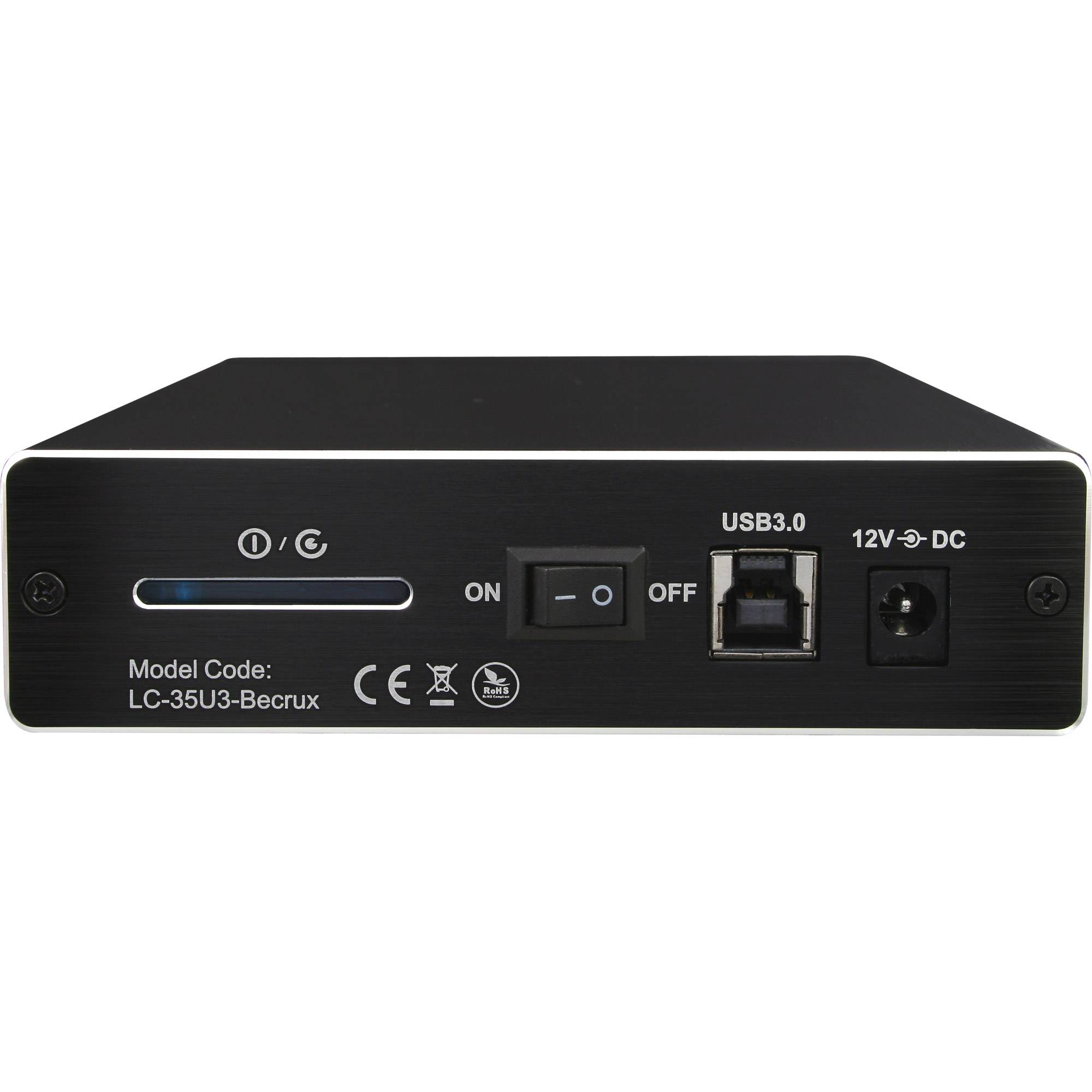 LC-Power LC-35U3-Becrux Nero 3.5 (USB Gehuse SATA-HDD 3.5Alu USB3.0 LC-POWER)-2