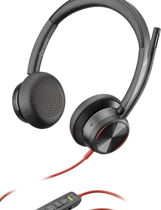Plantronics BLACKWIRE 8225 Cuffie On Ear via cavo Stereo Nero Riduzione del rumore del microfono, Eliminazione del rumor-7