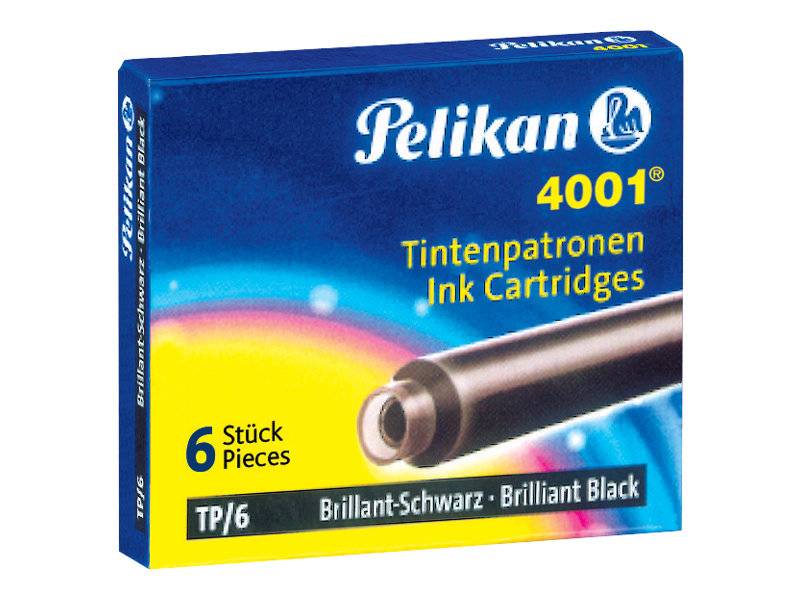 Cartucce per Stilografica 4001 TP/6 Pelikan - 0ATM01 (Blu Royal Conf. 6)-3