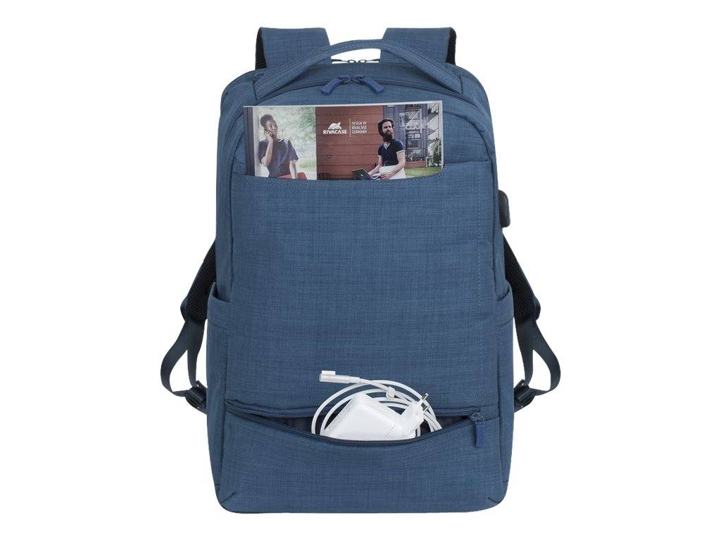 Rivacase 8365 43,9 cm [17.3] Zaino Blu (Riva Case 8365 carry-on Laptop Rucksac)-0