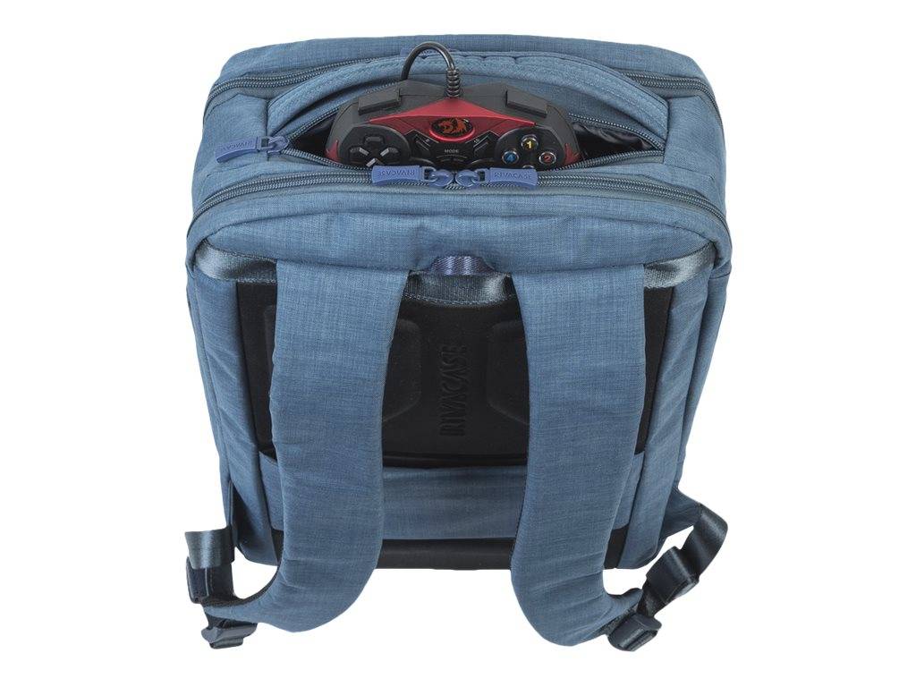 Rivacase 8365 43,9 cm [17.3] Zaino Blu (Riva Case 8365 carry-on Laptop Rucksac)-6