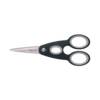 Fiskars 1003034 Forbici da cucina Mancini, Destrimani 220 mm Nero