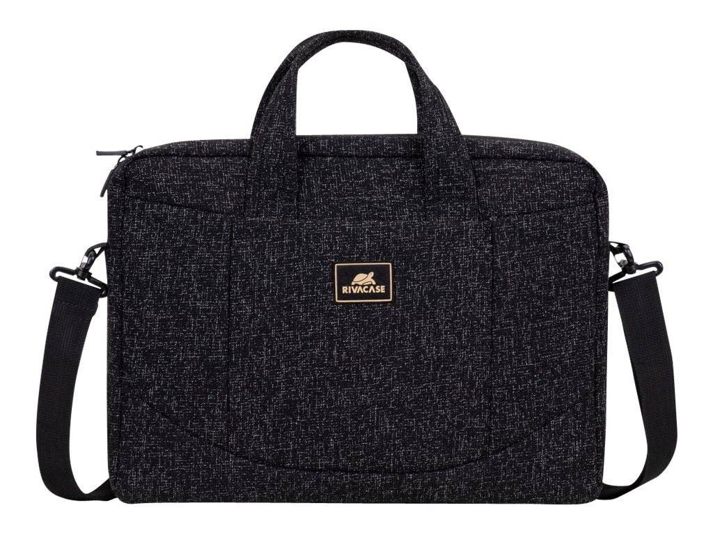 Rivacase 7931 39,6 cm (15.6") Borsa da corriere Nero, Bianco-0