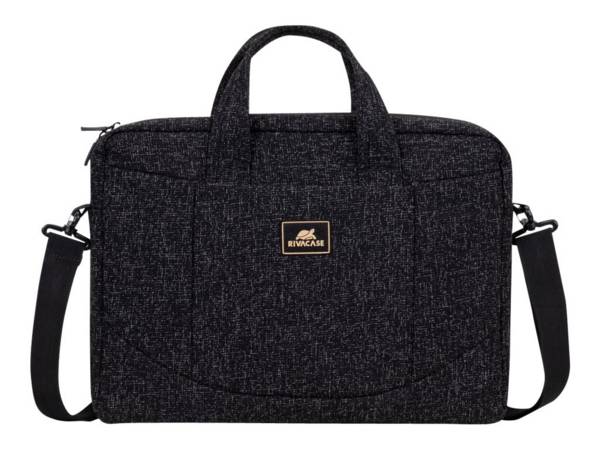 Rivacase 7931 39,6 cm (15.6") Borsa da corriere Nero, Bianco