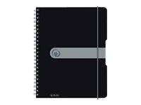 Herlitz 11293073 Notizbuch A4 80 Blätter Schwarz (11293073)-0