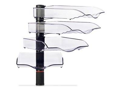 NOVUS CopySwinger IV antracite set da 4 con vassoi portaoggetti B4 incl.